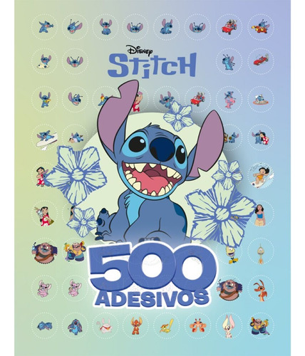 Livro Com Adesivos Stitch Com 500 Adesivos Culturama