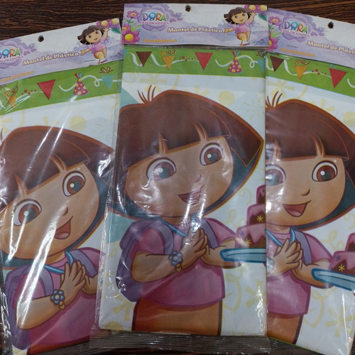 Mantel Plastico Para Fiestas De Dora La Exploradora 1pza