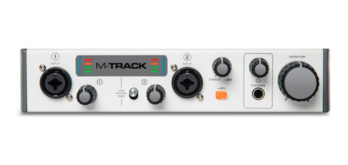 Interface De Áudio M-audio M-track 2 2x2 Usb 2 Canais