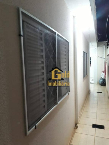 Casa Com 2 Dormitórios Para Alugar, 80 M² Por R$ 1.100/mês - Parque São Sebastião - Ribeirão Preto/sp - Ca0696