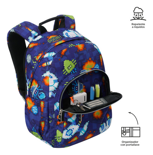 Mochila Escolar Para Niño Notebook 13 Gommas Totto