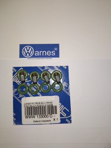 Imagen 2 de 2 de Kit Oring Y Filtros Para Inyectores Multipunto Marelli Gol