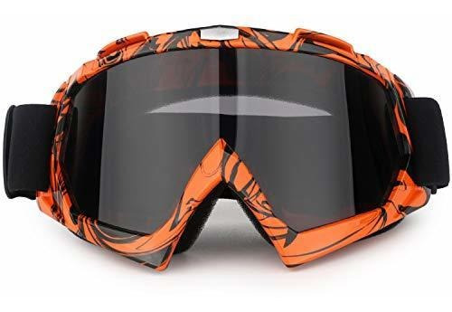 Gafas De Motocicleta Atv Dirt Bike Anti Scratch Motocro...