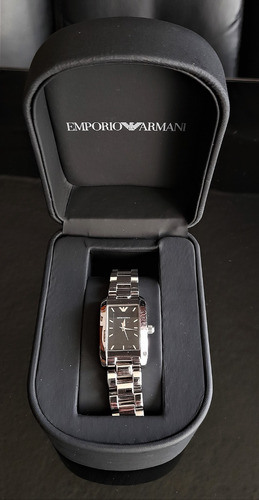 Reloj De Mano/pulsera Emporio Armani Mujer Plateado Con Pila