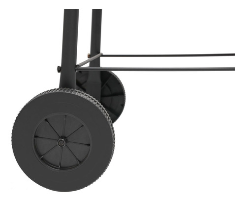 Asador De Carbon Con Parrilla De Altura Ajustable Resistente