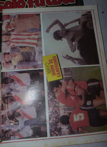Revista Solo Futbol Mayo Show De Campeones 1990