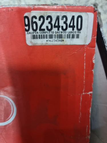Mordaza Caliper Derecho Completo Daewoo Lanos Rin 13