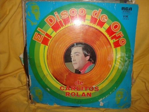 Vinilo Carlitos Rolan El Disco De Oro C1