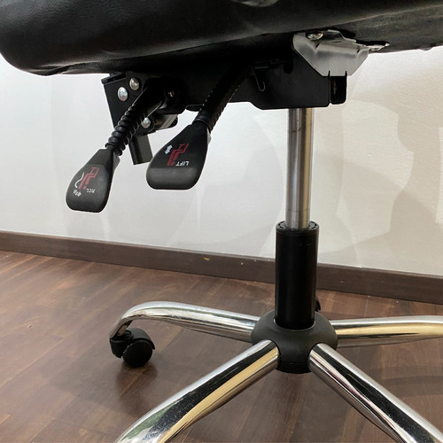 Imagen 6 de 10 de Silla Gamer Escritorio Ergonómica Reclinable Roja Azul Rosa