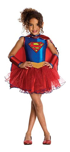 Vestido Supergirl Tutu De Justice League Para Niños  Pequeño