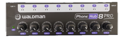 Mixer Amplificador Fone De Ouvido Waldman Ph-8 Pro Phonehub8