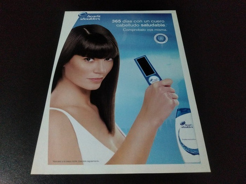 (pf415) Publicidad Griselda Siciliani * Head & Shoulders (Usado)