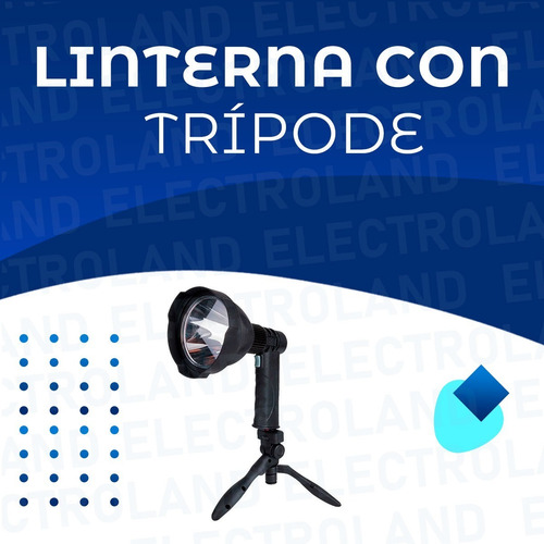 Imagen 2 de 10 de Reflector Pistola De Mano Recargable Usb Led Buscahuellas