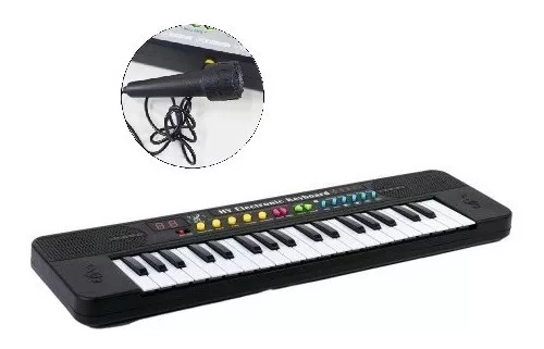 Teclado Infantil com Microfone - Mega Star - Componha sua Música - BBR Toys  - superlegalbrinquedos