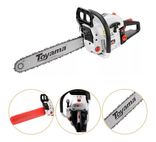 Motosserra À Gasolina 18'' 51cc Tcs53h Toyama