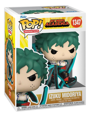 Funko Pop! Mha - Deku Con Latigo Negro #1347 Standard