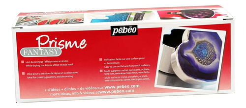 Pebeo Fantasy Prisme, Pintura Nacarada A Base De Aceite Mult