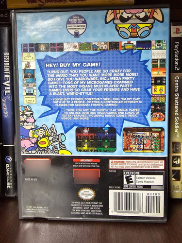 Wario Ware Inc Para Game Cube (Usado)