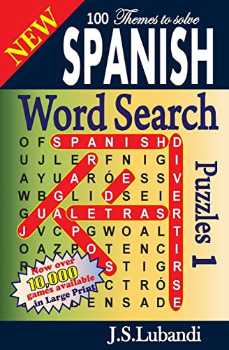 Libro : New Spanish Word Search Puzzles - Lubandi, J S 