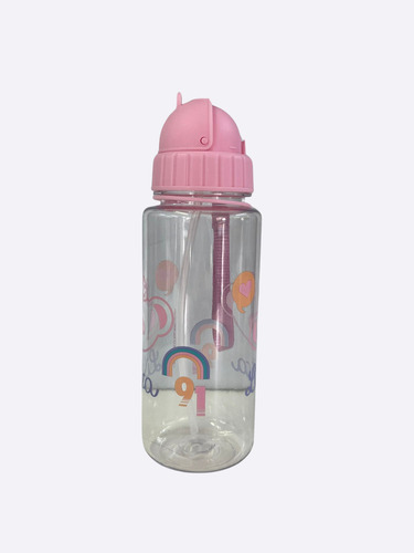 Garrafa Lilica Ripilica Glimmer Com Canudo 500ml