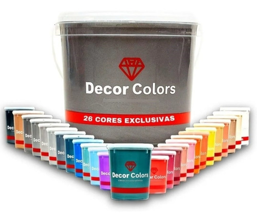 Tinta Cimento Queimado Perolizado 3,2 Kg Decor Colors