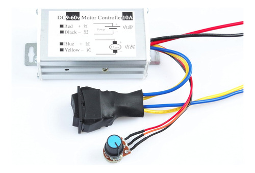 Controlador De Motor Dc 12v A 60v 10a Pwm Para Velocidad Var