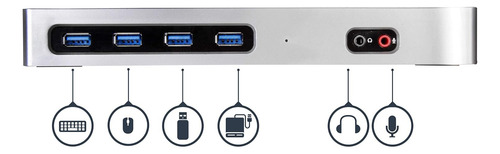 Startech Dock Usb-c Y Usb-a - Docking Station
