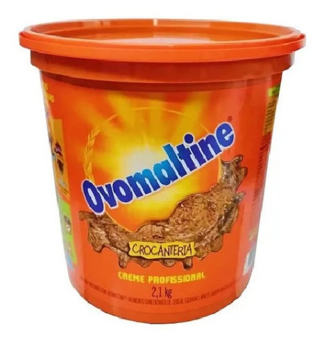 Ovomaltine Profissional - Creme De Avelã Crocante Balde 2k 