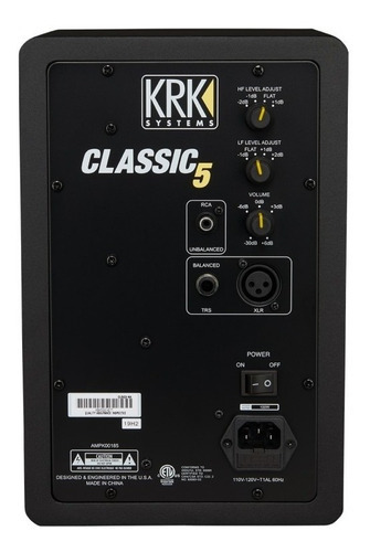 Imagen 2 de 3 de Krk Classic 5 (par) - Monitores De Estudio |