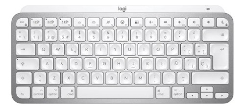 Teclado Bluetooth Logitech Series Mx Keys Mini Luz Blanca