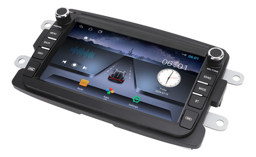 Rádio De Carro Com Tela De Toque Estéreo De 7 Polegadas Para