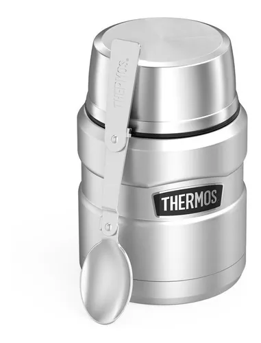 Termo para Comida Hikeo de Acero Inoxidable con Cuchara Plegable 628 ml