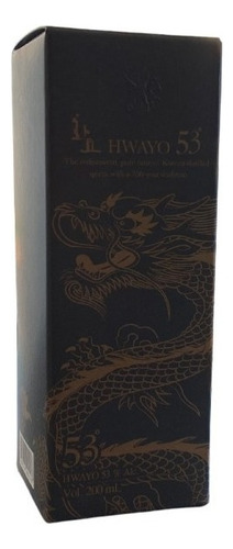 Hwayo Soju Premium 53% Alcool Destilação Pura Coreia Coreano