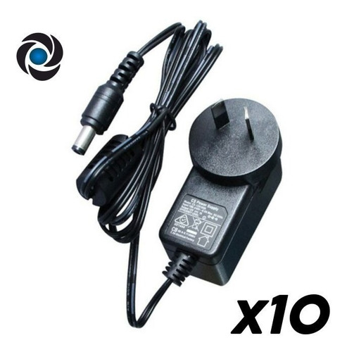 Imagen 3 de 7 de Pack 10 Fuentes Switching 12v 1a 1amp Camara Cctv Seguridad Tira Led