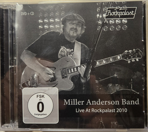 Cd Live At Rockpalast 2010 (miller Anderson Band) Estándar
