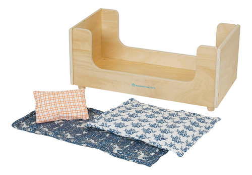 Manhattan Toy Sleep Tight - Cama De Trineo De Madera Con Al.