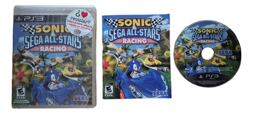 Sonic Sega All Stars Racing Ps3 (Reacondicionado)