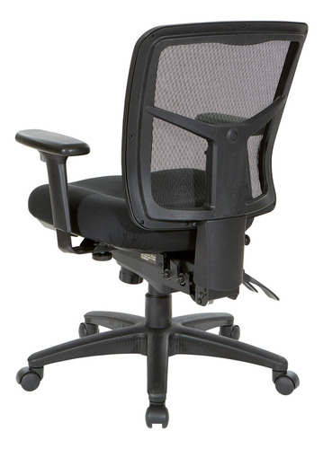 Asiento De Respaldo Alto Office Star Progrid Con Brazos