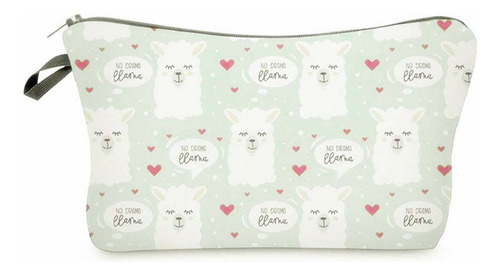 Bolso Cosmético De Maquillaje Con Estampado De Letras En T P
