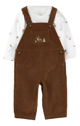 Conjunto Overol Para Bebe De 2 Piezas Carters