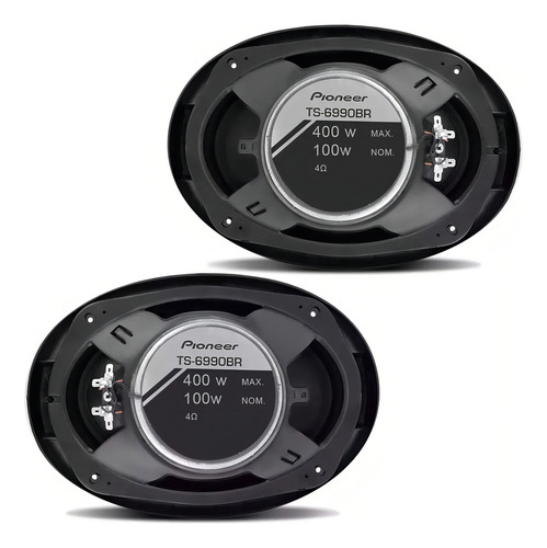 Kit 4 Alto Falantes Pioneer 6 Pol E 6x9 Pol 300w Rms Potente