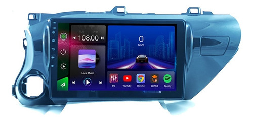 Stereo Multimedia Gps Toyota Hilux 16-21 4gb 64gb Cplay