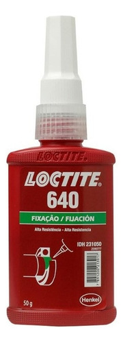 Cola Líquido Loctite 640 - Verde