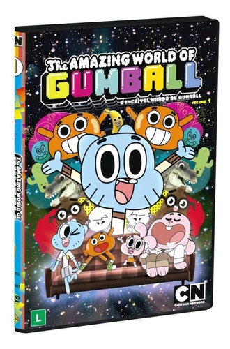 O Incrível Mundo De Gumball Vol.1 - Dvd - Dan Russell