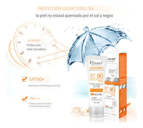 Protector Solar Spf 90