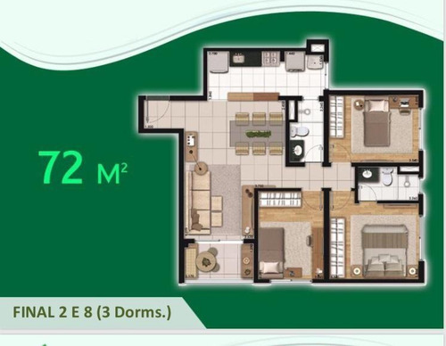 Apartamento Com 3 Dormitórios À Venda, 72 M² Por R$ 493.310 - Jardim Vila Formosa - São Paulo/sp - Ap6423