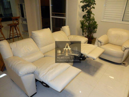 Excelente Apartamento Mobiliado Para Alugar No Edifício Alpha Style - Confira! - Ap2939