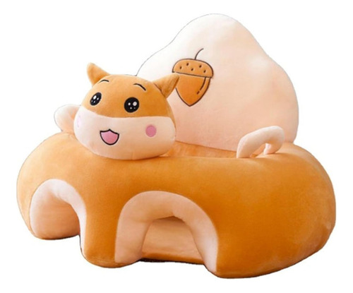 Bebé Sillón Soporte Sentar Dinosaurio Perrito Cerdito Conejo Café