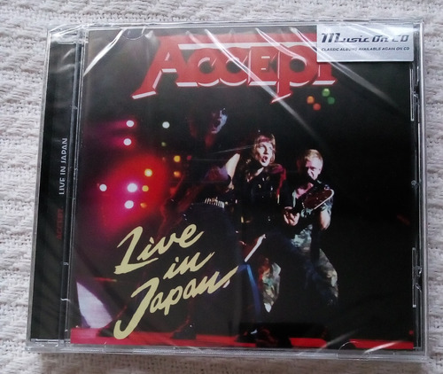 Accept - Live In Japan ( C D Ed. Europa)