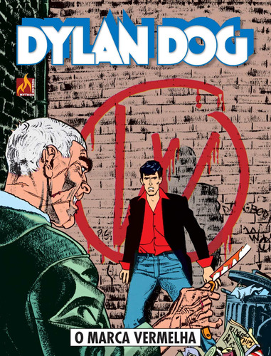 Dylan Dog - volume 02: O Marca Vermelha, de Sclavi, Tiziano. Editora Edições Mythos Eireli, capa mole em português, 2018